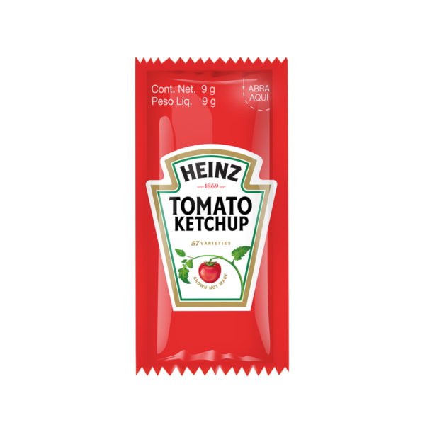 Ketchup Heinz en sobre